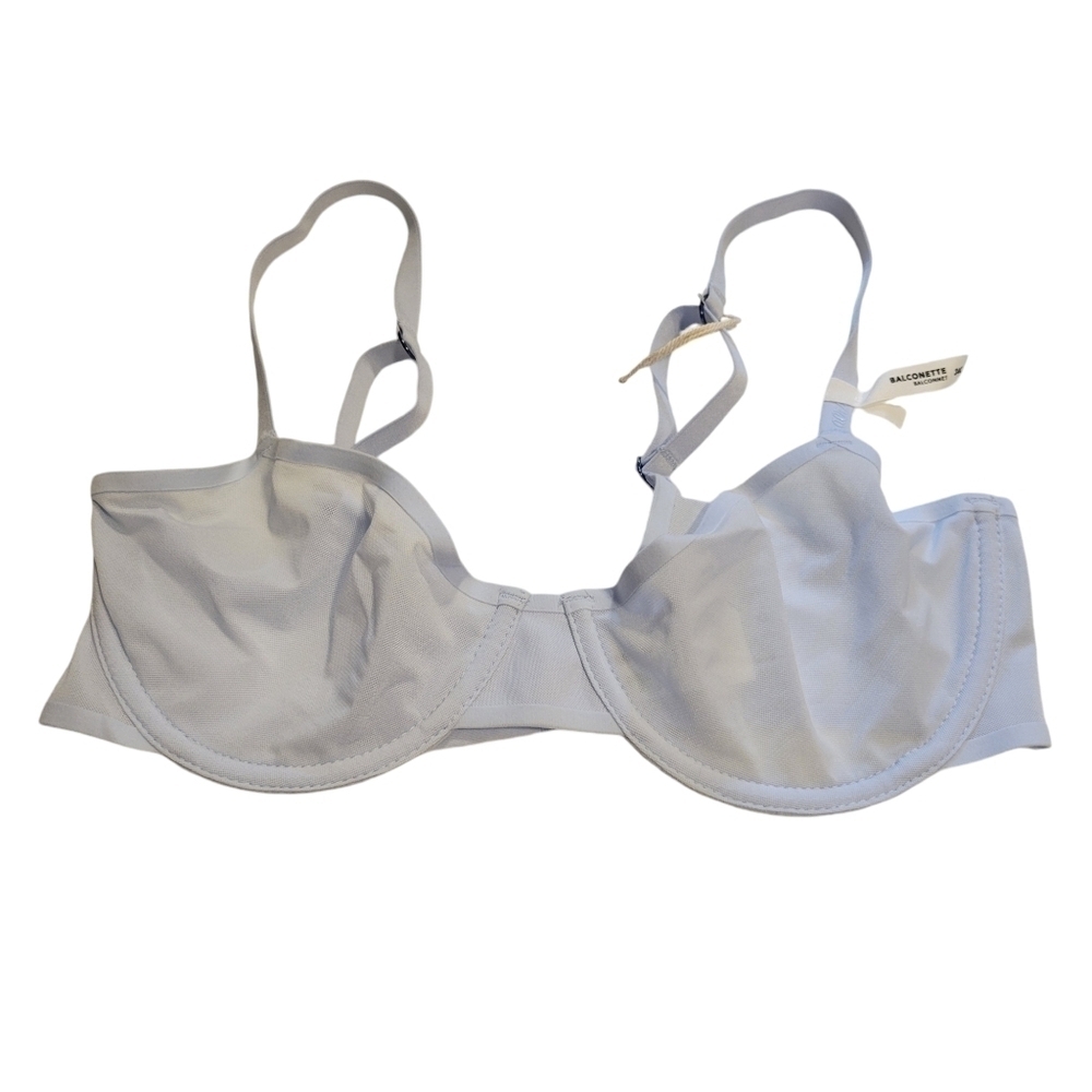 NWT | Aerie | Smoothez Unlined Mesh Balconnette Bra | 34C